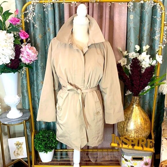 🌸Vintage Classic Elements Outerwear Short Trench (Altered) - Picture 1 of 16